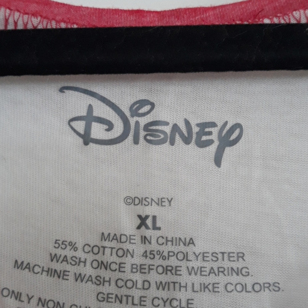 Santa Mickey Mouse Baseball Ringer Disney - Picture 2 of 3
